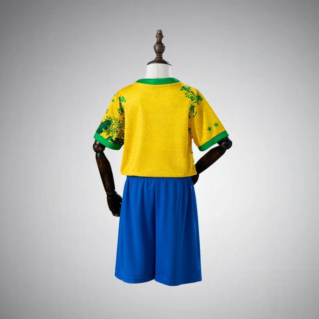 2026 Brazil "Rio Wings" Kids Size Kit from FootballPrestige.shop - Premium Concept kits