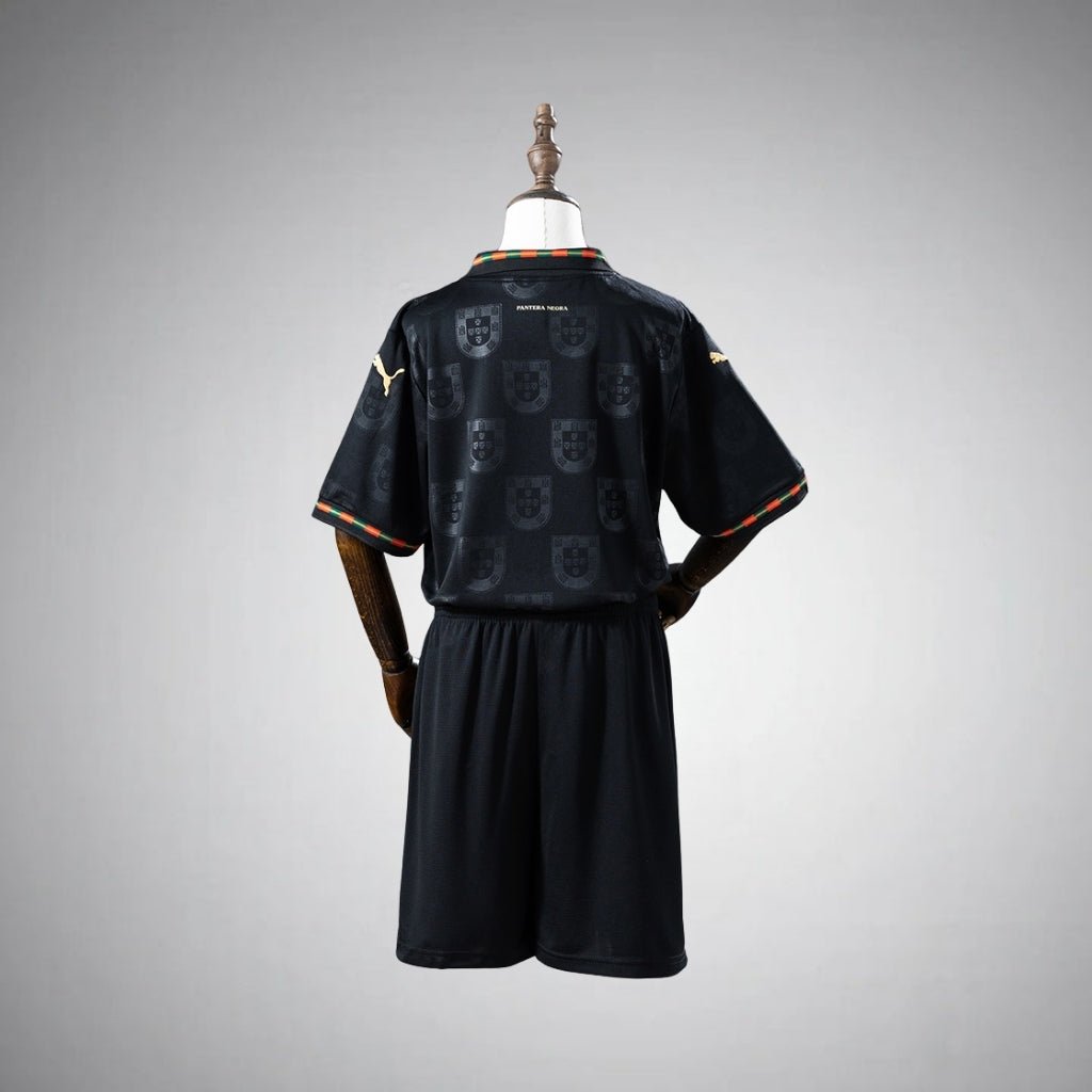 2026 Portugal "Black Panther" Kids Size Kit from FootballPrestige.shop - Premium Concept kits