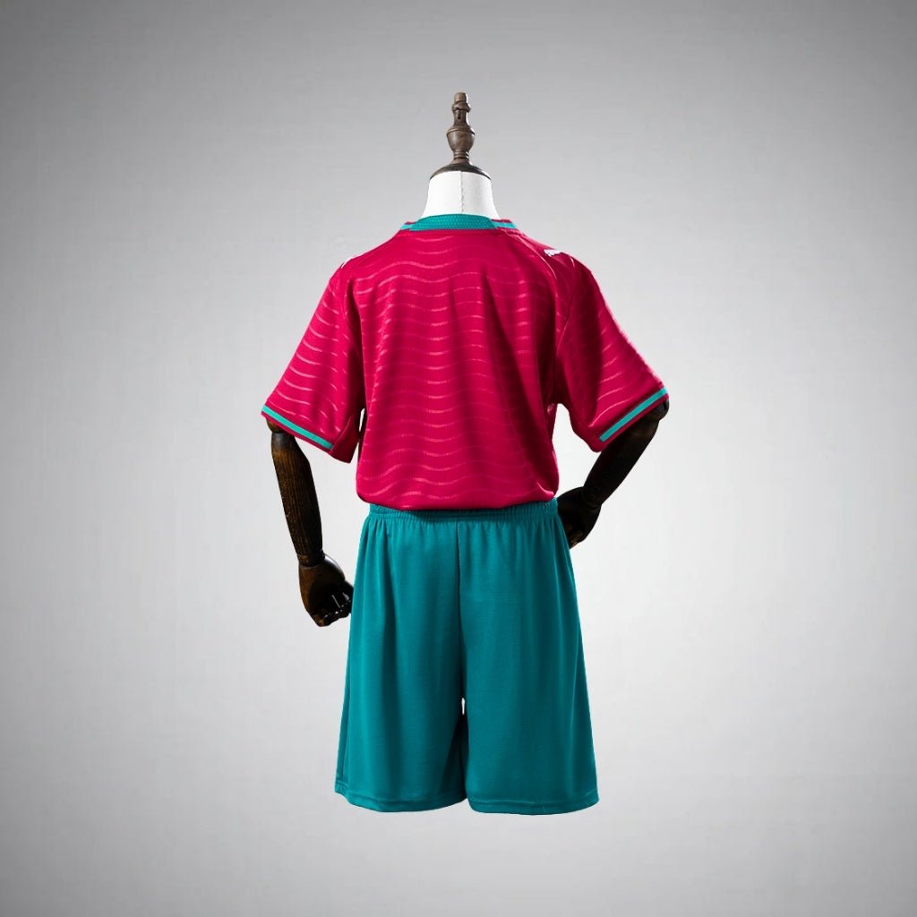2026 Portugal Home Kids Size Kit from FootballPrestige.shop - Premium Concept kits