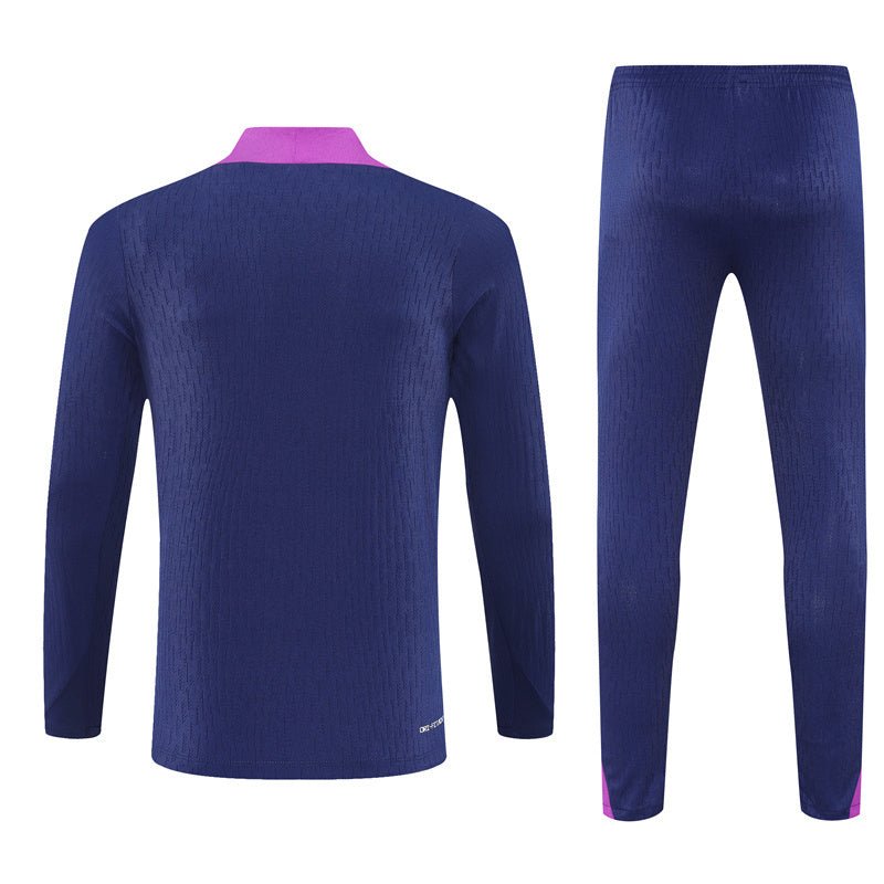 25/26 FC Barcelona Training Blue/Purple Tracksuit