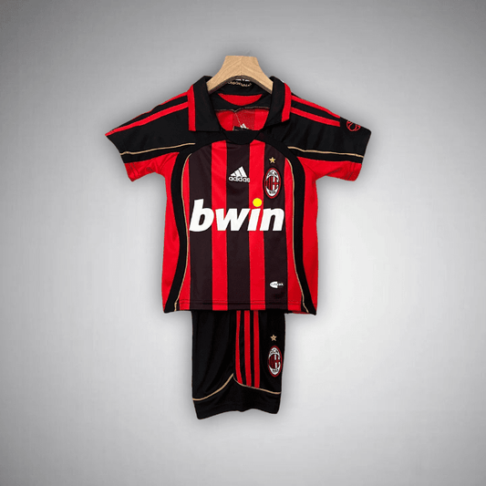 06/07 AC Milan Home Kids Size Kit