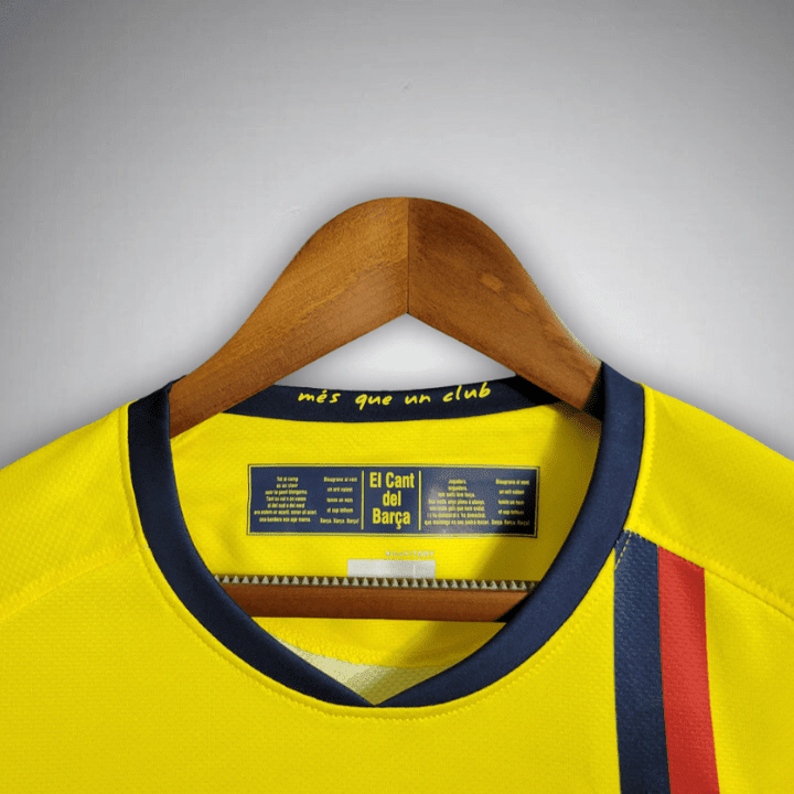 08/09 FC Barcelona Away Long Sleeve Kit