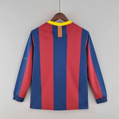 11/12 FC Barcelona Long Sleeve Home Kit