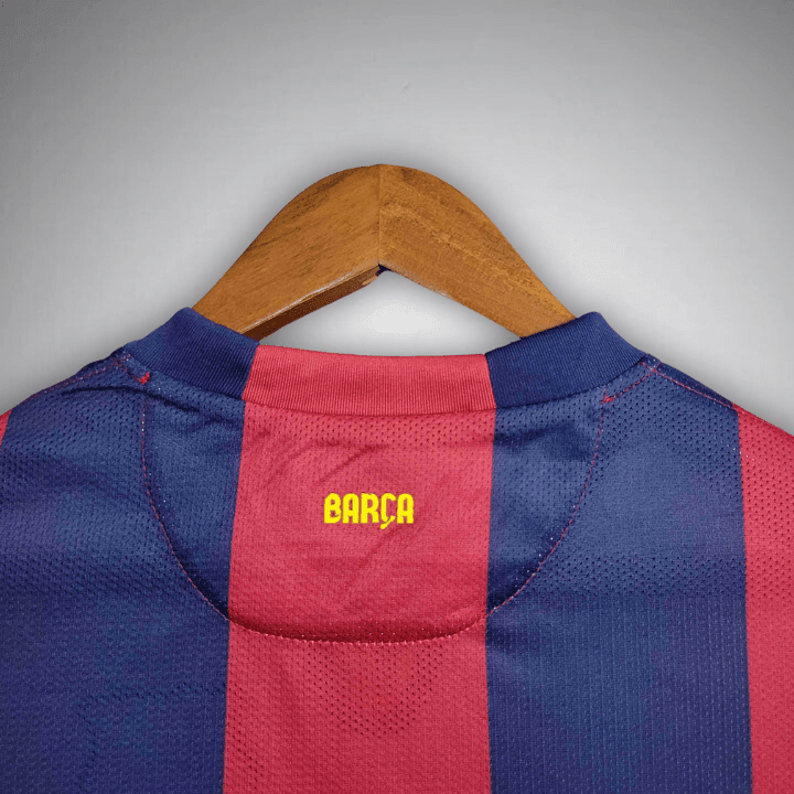 14/15 FC Barcelona Home Long Sleeve Kit