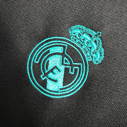 17/18 Real Madrid Long Sleeve Away Kit