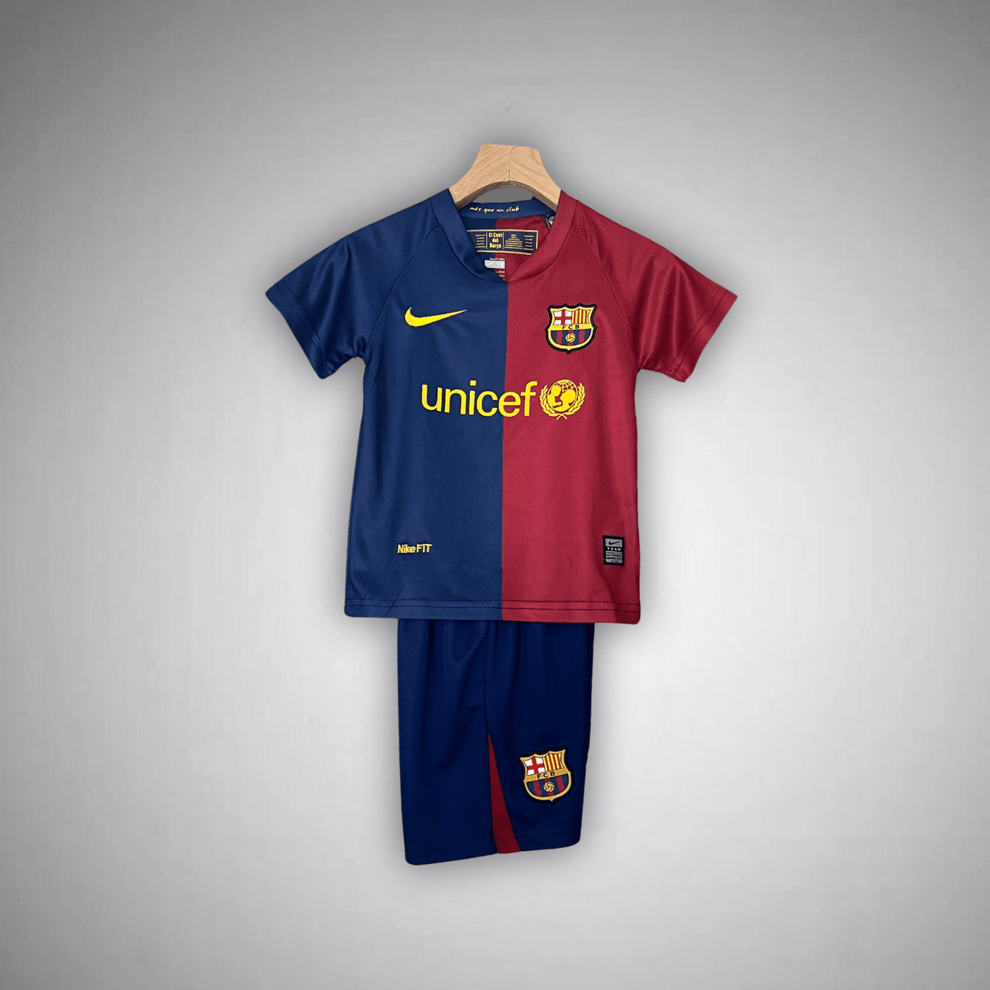 2009 FC Barcelona UCL Final Kids Size Kit