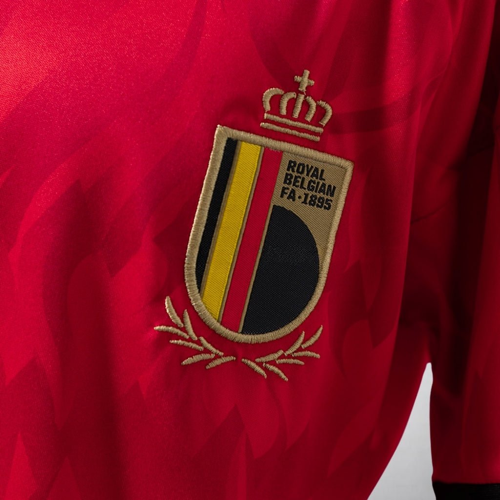 2026 Belgium Home Kids Size Kit from FootballPrestige.shop - Premium Concept kits