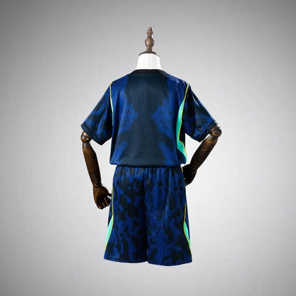 2026 Brazil Away Kids Size Kit from FootballPrestige.shop - Premium Concept kits