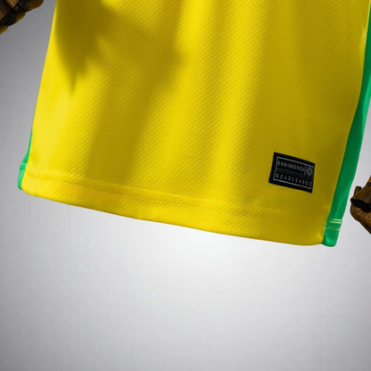 2026 Brazil Home Kids Size Kit from FootballPrestige.shop - Premium Concept kits