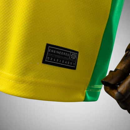 2026 Brazil Home Kids Size Kit from FootballPrestige.shop - Premium Concept kits