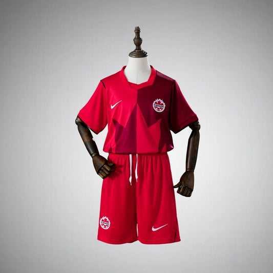 2026 Canada Home Kids Size Kit from FootballPrestige.shop - Premium Concept kits