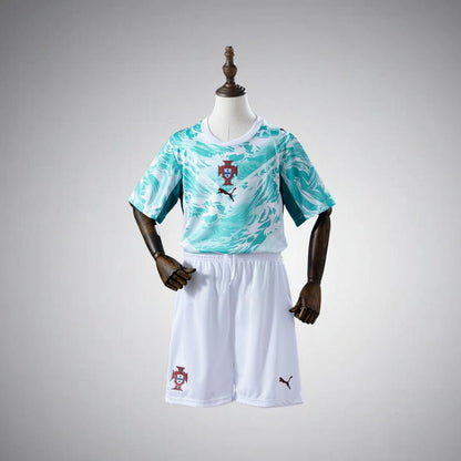 2026 Portugal Away Kids Size Kit from FootballPrestige.shop - Premium Concept kits