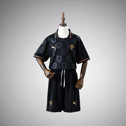 2026 Portugal "Black Panther" Kids Size Kit from FootballPrestige.shop - Premium Concept kits