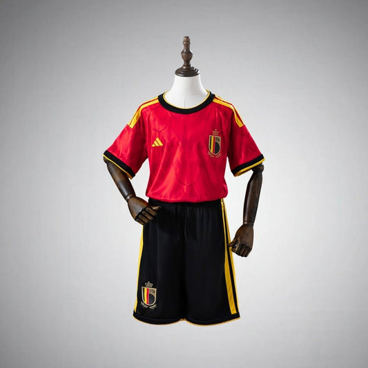 2026 Spain Home Kids Size Kit from FootballPrestige.shop - Premium Concept kits