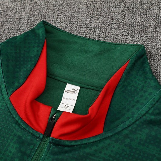 25/26 AC Milan Training Green Kids Size Tracksuit