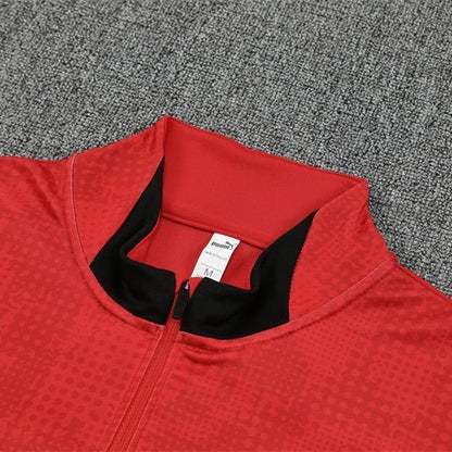 25/26 AC Milan Training Red Tracksuit from FootballPrestige.shop - Premium Concept kits