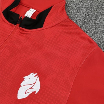 25/26 AC Milan Training Red Tracksuit from FootballPrestige.shop - Premium Concept kits