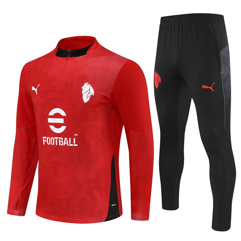 25/26 AC Milan Training Red Tracksuit from FootballPrestige.shop - Premium Concept kits