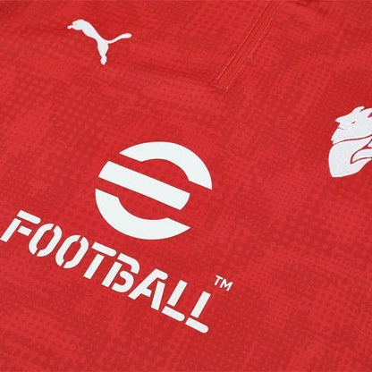 25/26 AC Milan Training Red Tracksuit from FootballPrestige.shop - Premium Concept kits