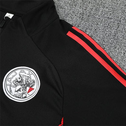 25/26 Ajax Amsterdam Training Black Kids Size Tracksuit