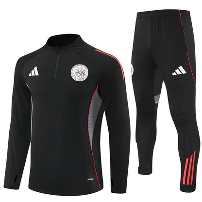 25/26 Ajax Amsterdam Training Black Kids Size Tracksuit