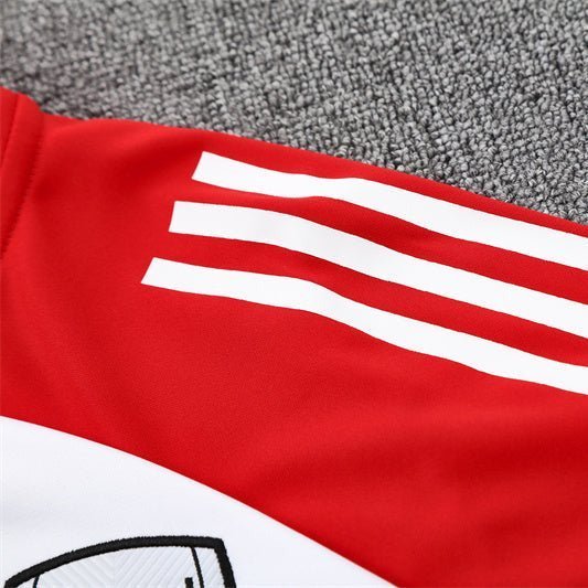 25/26 Arsenal White/Red Kids Size Tracksuit