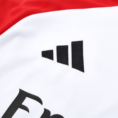 25/26 Arsenal White/Red Kids Size Tracksuit