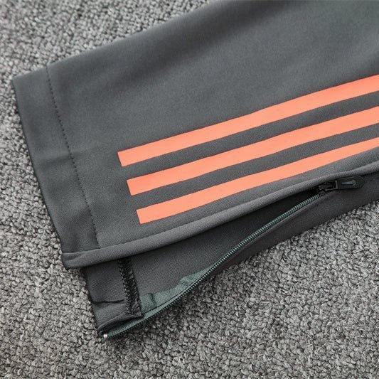 25/26 Bayern München Training Grey Kids Size Tracksuit