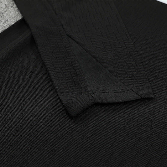 25/26 Chelsea Black Kids Size Tracksuit