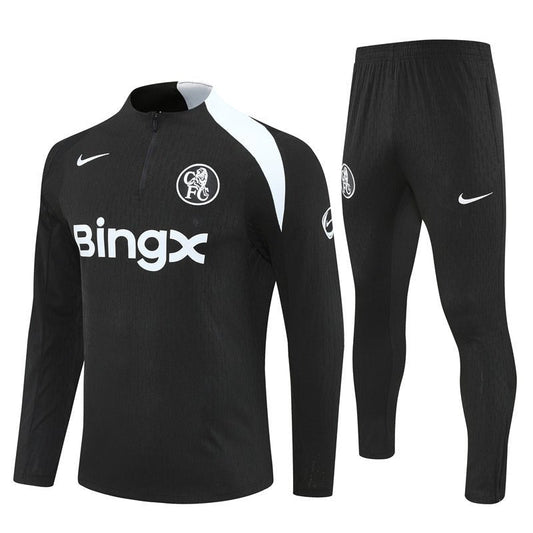 25/26 Chelsea Black Tracksuit