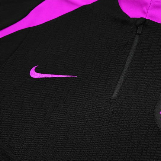 25/26 England Training Black Kids Size Tracksuit