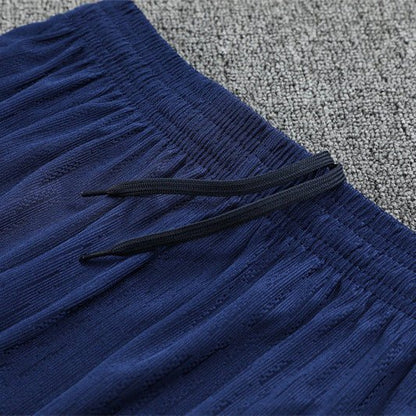 25/26 FC Barcelona Half Zip Training Blue/Purple Tracksuit