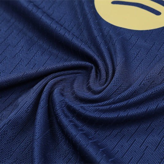 25/26 FC Barcelona Half Zip Training Blue/Purple Tracksuit