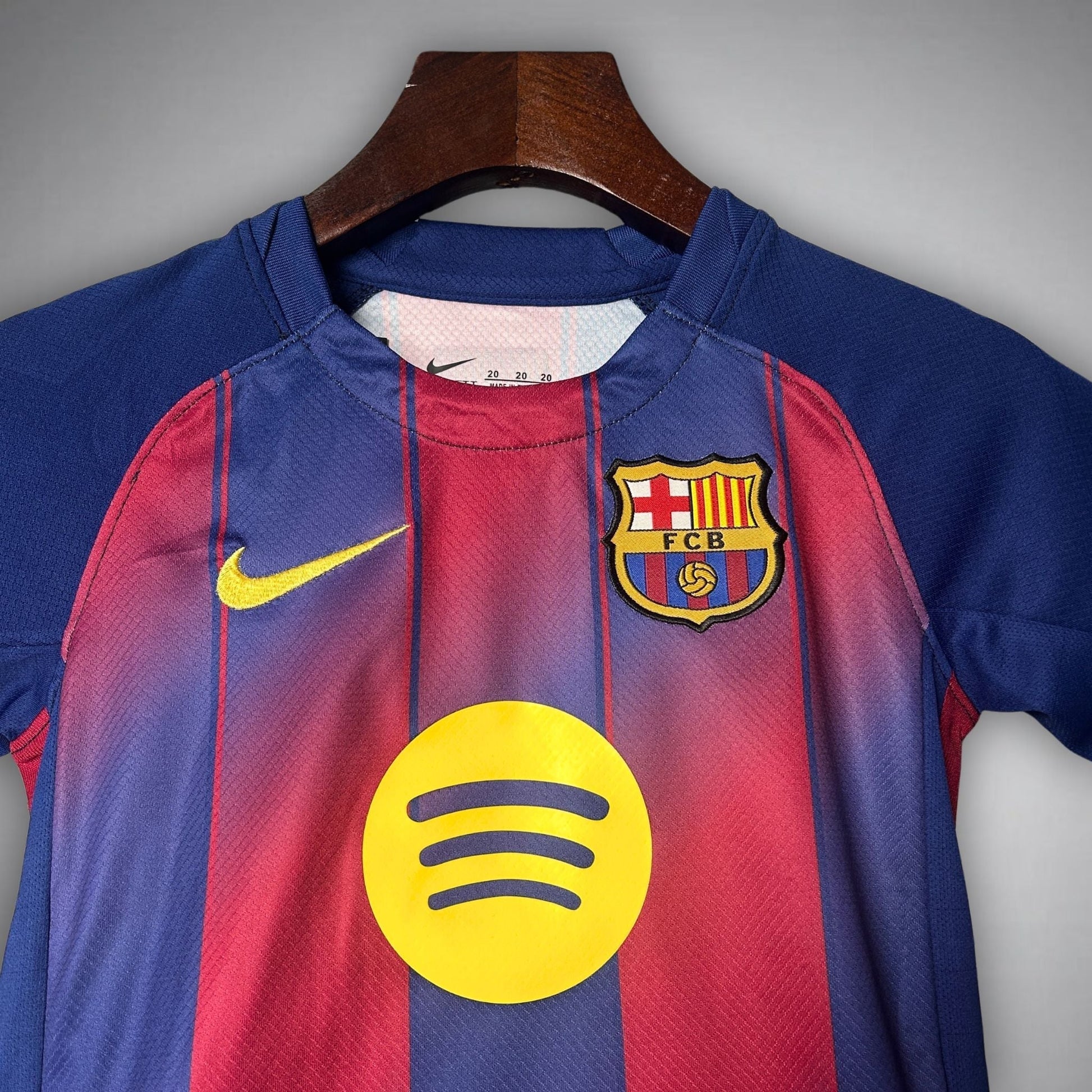 25/26 FC Barcelona Home Kids Size Kit
