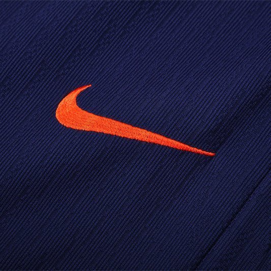 25/26 FC Barcelona Training Blue/Orange Kids Size Tracksuit