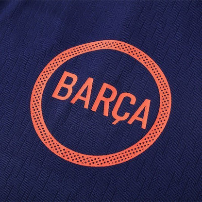 25/26 FC Barcelona Training Blue/Orange Tracksuit