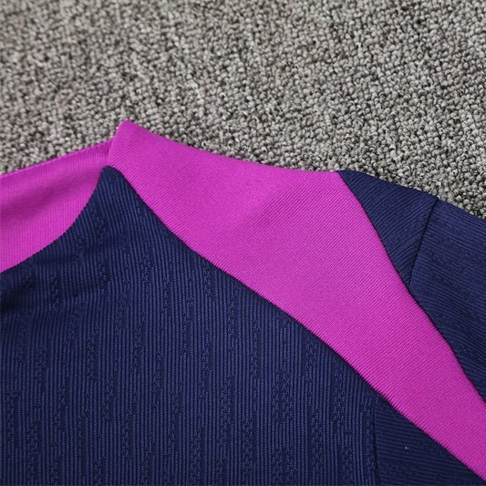 25/26 FC Barcelona Training Blue/Purple Tracksuit