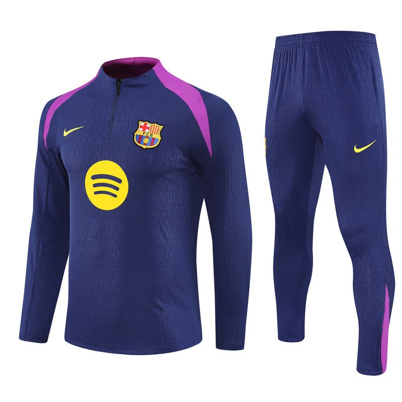 25/26 FC Barcelona Training Blue/Purple Tracksuit