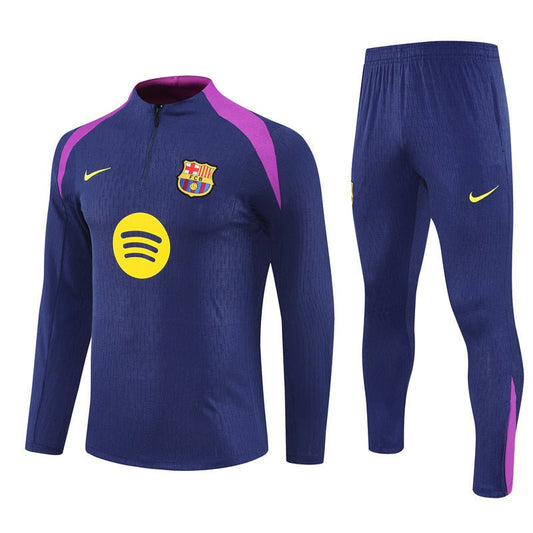25/26 FC Barcelona Training Blue/Purple Tracksuit