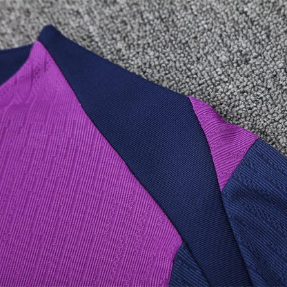 25/26 FC Barcelona Training Purple/Blue Tracksuit