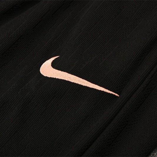 25/26 France Training Black/Light Pink Kids Size Tracksuit