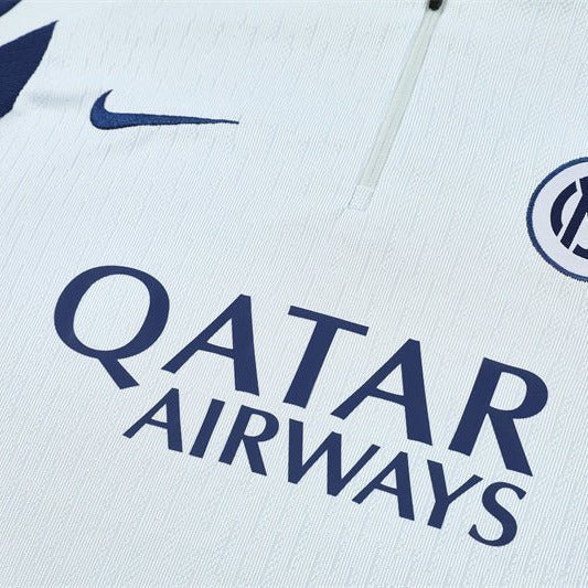 25/26 Inter Milan White Kids Size Tracksuit