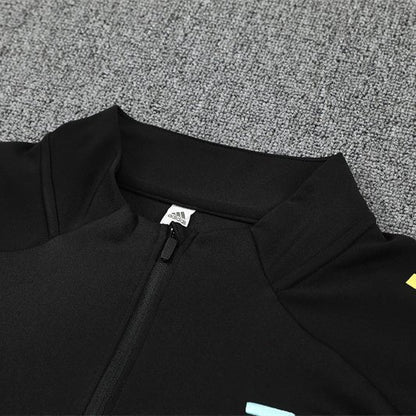 25/26 Juventus Training Black Kids Size Tracksuit