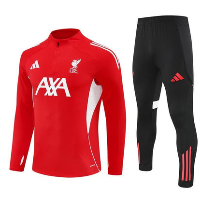 25/26 Liverpool Training Red Kids Size Tracksuit