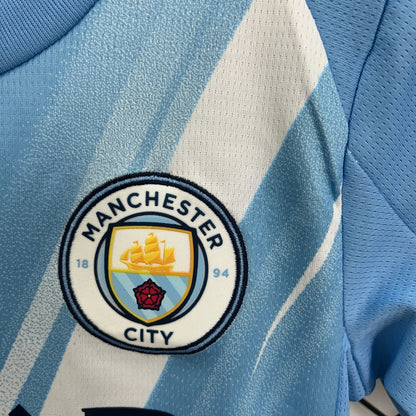 25/26 Manchester City Home Kids Size Kit