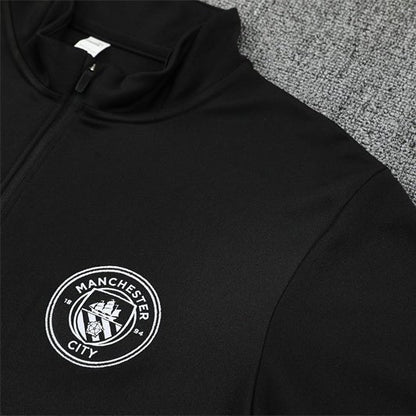 25/26 Manchester City x Asahi Black Kids Size Tracksuit