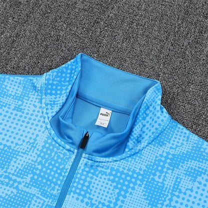 25/26 Manchester City x Asahi Blue Kids Size Tracksuit