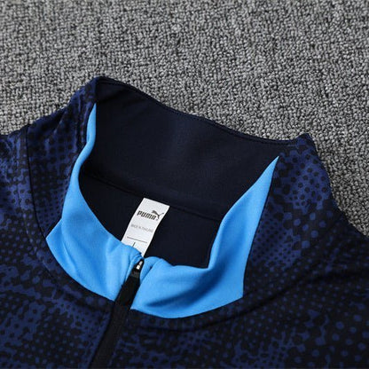 25/26 Marseille Training Navy Blue Kids Size Tracksuit