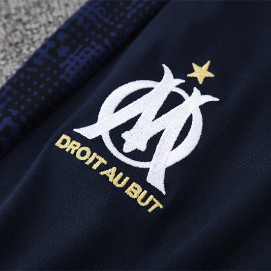 25/26 Marseille Training Navy Blue Tracksuit