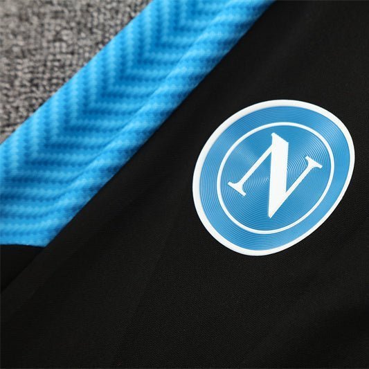25/26 Napoli Training Black Kids Size Tracksuit